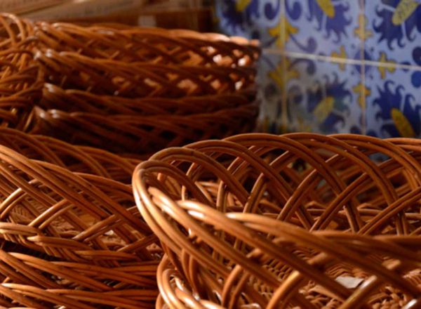 Wicker work traditional from Madeira Island